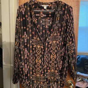Aztec Blouse